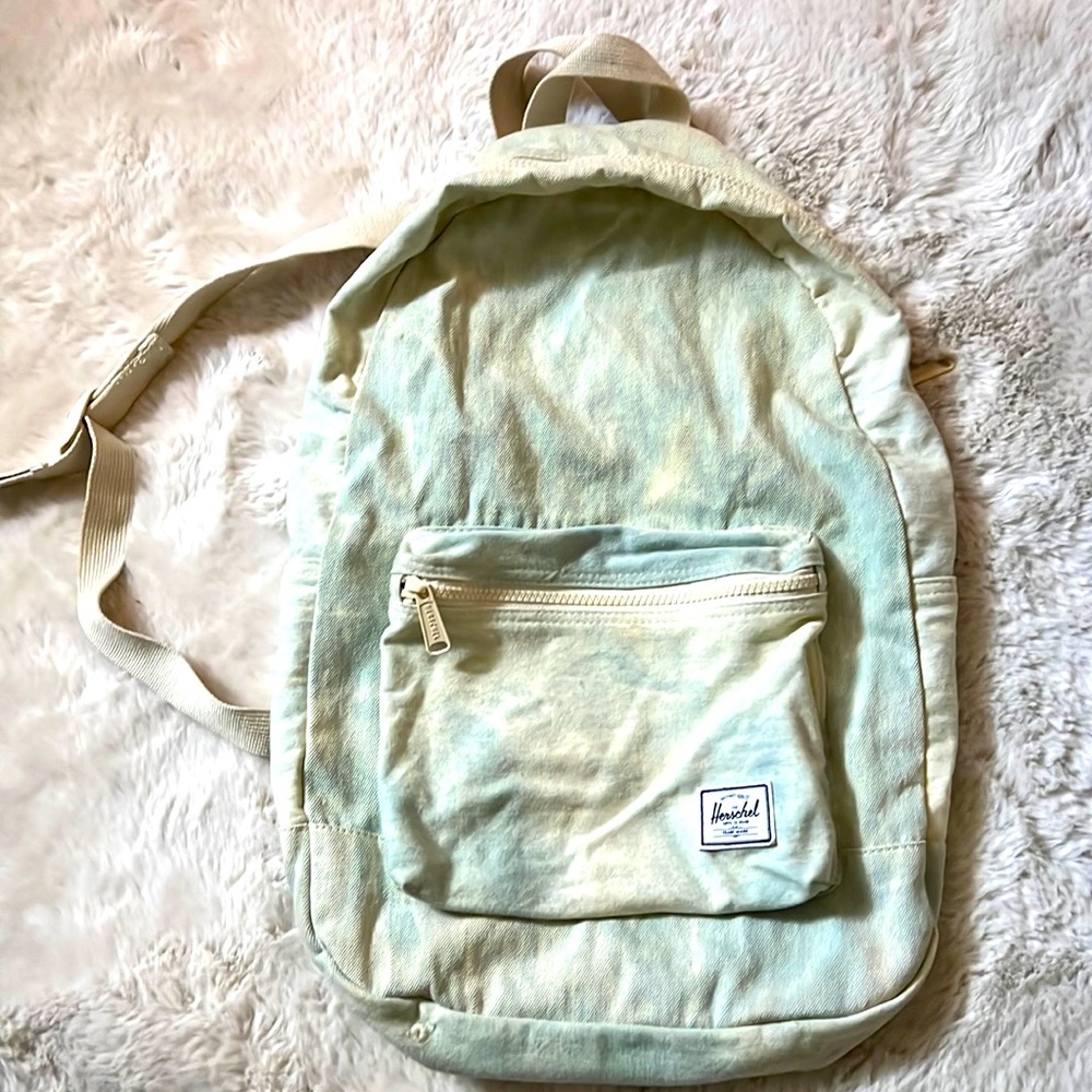 Acid wash jeans Herschel backpack